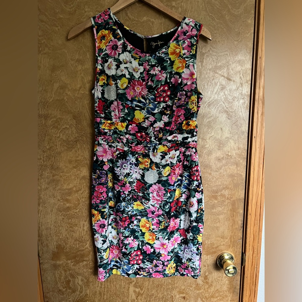 Floral mini dress